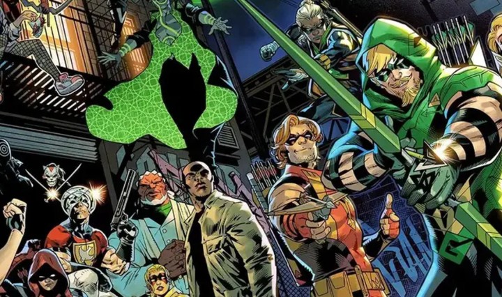 Green Arrow #1 Header